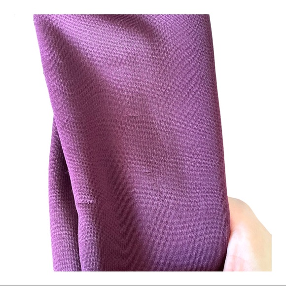 RARE FILA SPORT Athletic Purple Midi Semi-Puffer Fleece-lined Zip-Up Jacket - Picture 11 of 14